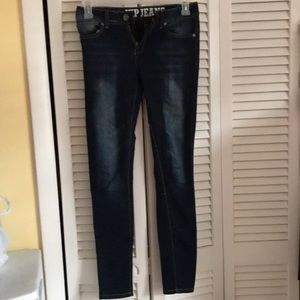 VIP Dark Blue Faded Jeans